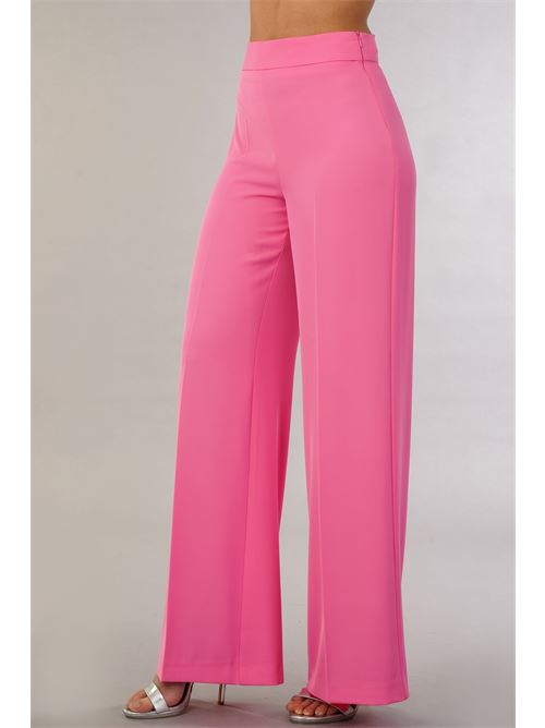 Pantalone palazzo GM by Gai Mattiolo | GM3155ROSA BUBBLE